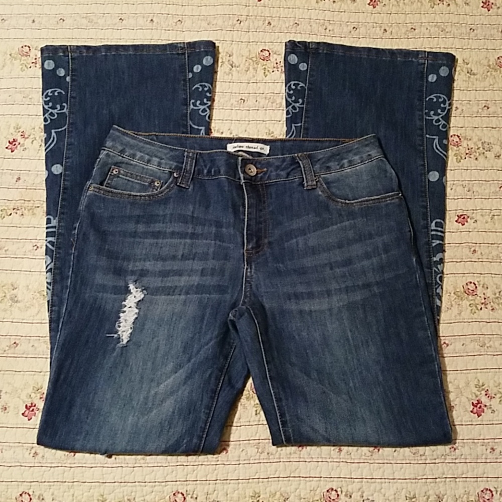 Indigo Thread Company blue Jean's.
